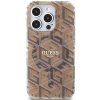 Guess GUHMP15LHGCUSTGW iPhone 15 Pro 6.1 brązowy/brown hardcase IML GCube MagSafe